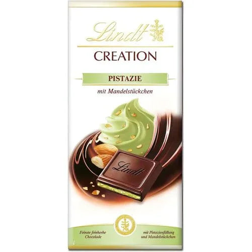 Lindt Creation Pistazie & Mandel Stückchen - Schokolade - 150g - Schokobote.de