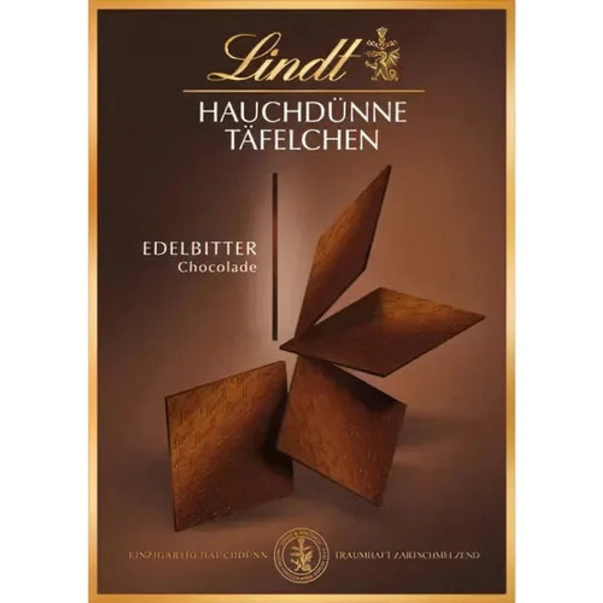Lindt Hauchdünne Täfelchen Edelbitter | Edelbitterschokolade | Schachtel 125g 58c806-2