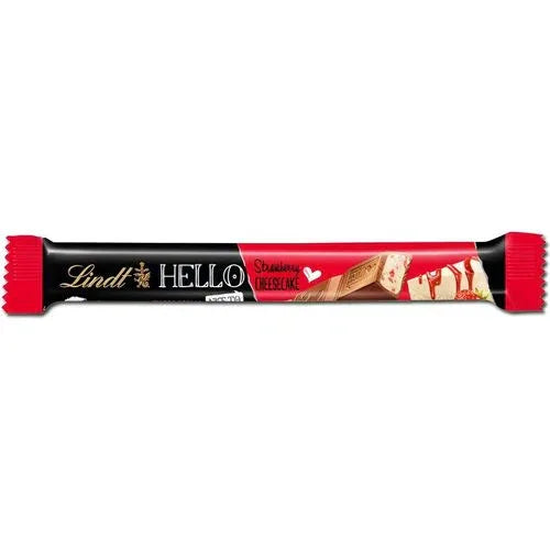 Lindt Hello Strawberry Cheesecake Stick 24 Stück - Schokobote.de