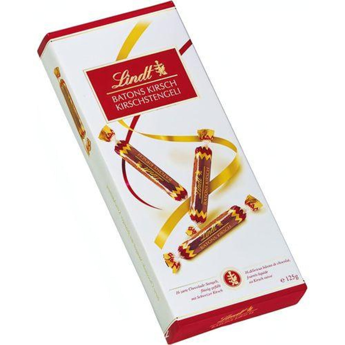 Lindt Kirsch-Stengeli, Schokoladen-Sticks, 125g Packung 58c806-2