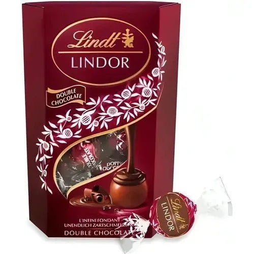 LINDOR Cornet Double Chocolate, 500g - Schokobote.de