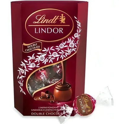 LINDOR Cornet Double Chocolate, 500g - Foodtrade-Handel.de