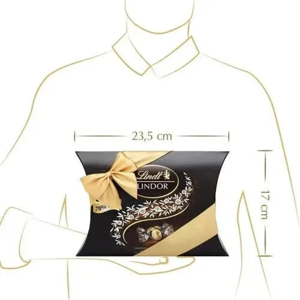 Lindt Lindor Kissenpackung 70% 322g 58c806-2