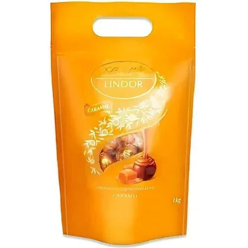 LINDOR Kugel Beutel Caramel, 1000g - Schokobote.de