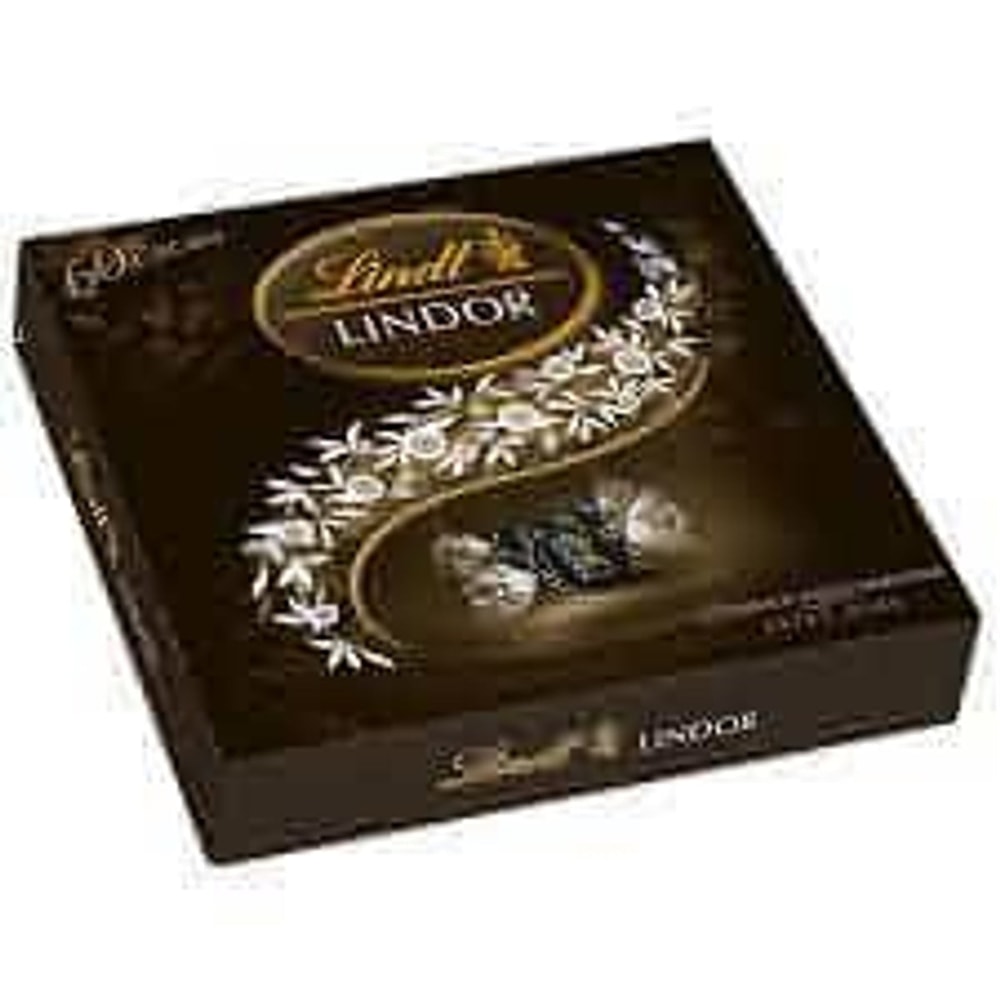 Lindt Lindor Kugeln Dark 70% in einer Präsent Box, 186g