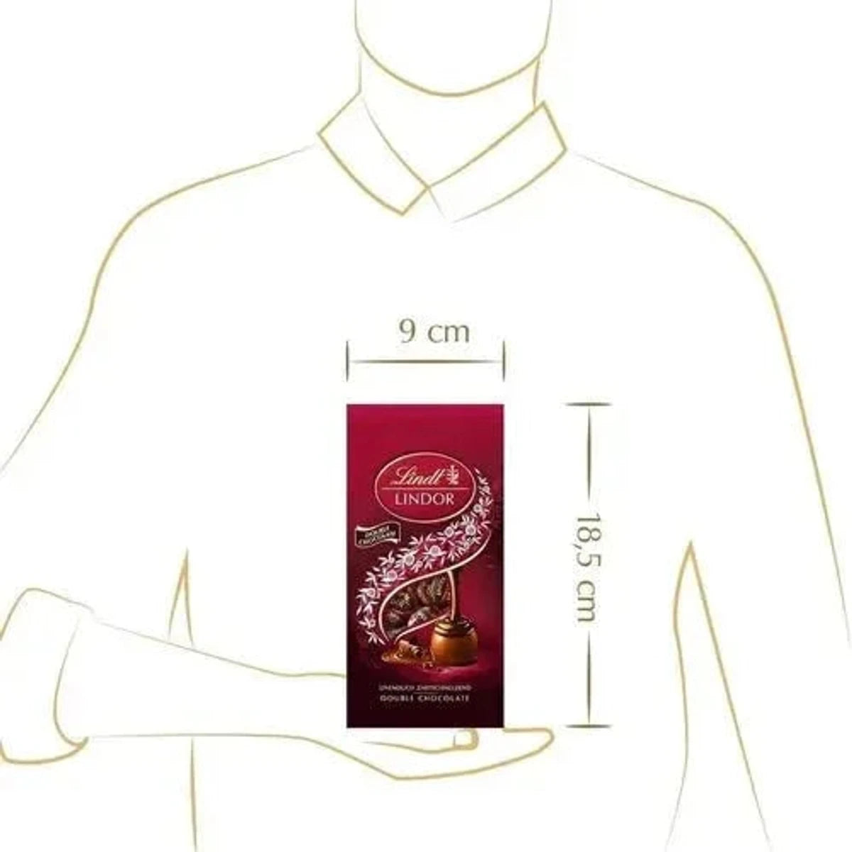 Lindt Lindor Kugeln Double Chocolate, 137g 58c806-2