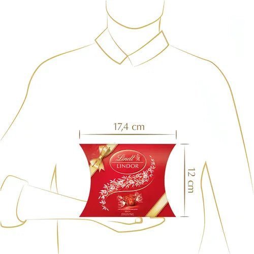 LINDOR LINDOR Kissenpackung Milch, 150g - Foodtrade-Handel.de