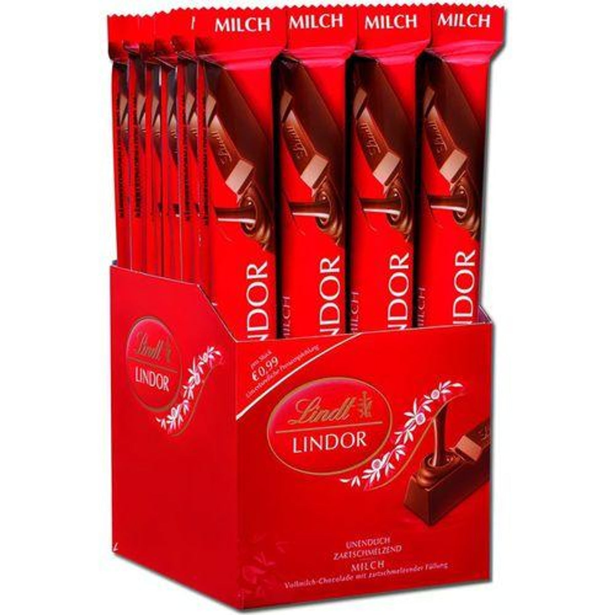Lindt Lindor Milch Stick 38g Schokolade 24 Stück 58c806-2