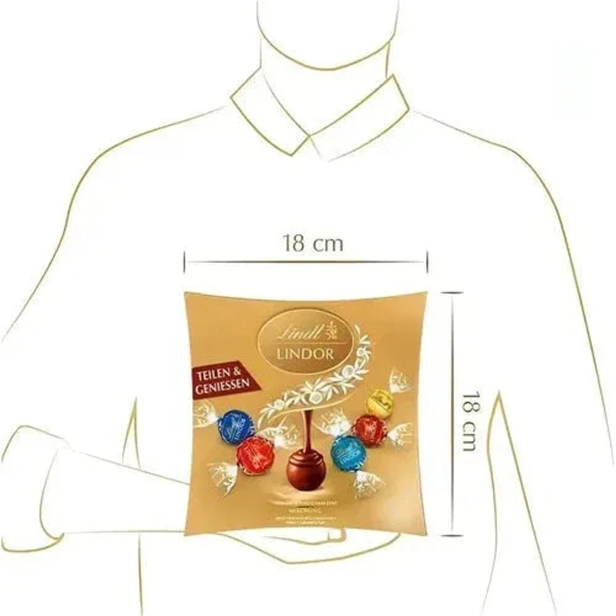 Lindt LINDOR Sharing, 250g 58c806-2