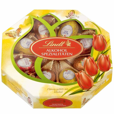 Lindt Alkohol-Spezialitäten-Eier Kassette 144g - Foodtrade-Handel.de