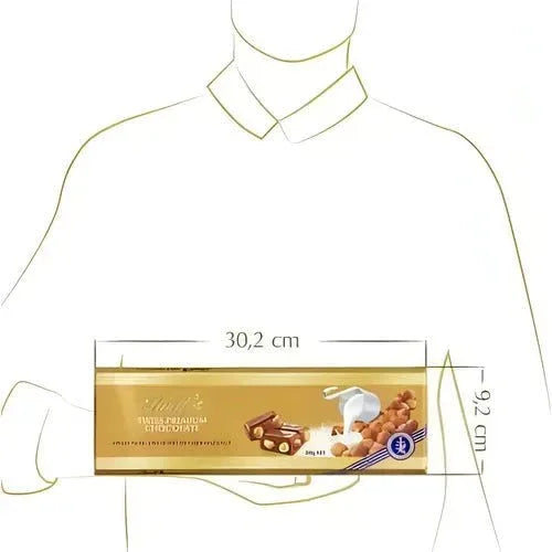 Lindt Alpenvollmilch Nuss, 300g - Schokobote.de
