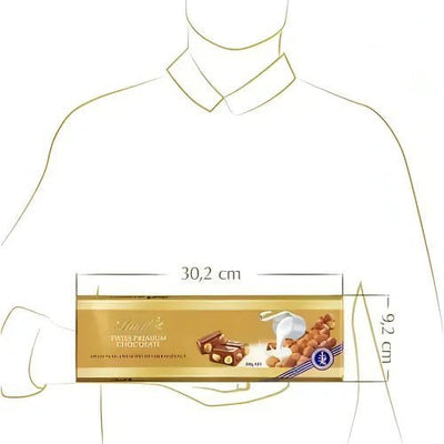 Lindt Alpenvollmilch Nuss, 300g - Foodtrade-Handel.de