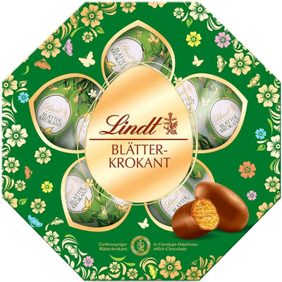 Lindt Blätterkrokant Schokoladeneier mit Blätterkrokant 170g - Foodtrade-Handel.de - Lindt - Lindt Blätterkrokant Schokoladeneier mit Blätterkrokant 170g