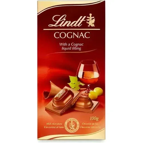 Lindt Cognac Vollmilch Tafel 100g - Schokobote.de