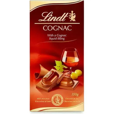 Lindt Cognac Vollmilch Tafel 100g - Foodtrade-Handel.de