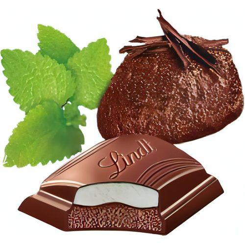 Lindt Edelbitter Mousse Minze, Schokolade, 150g Tafel - Schokobote.de