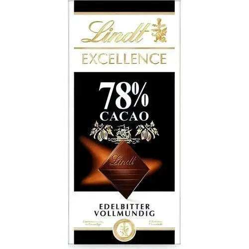 Lindt Excellence 78 % Edelbitter, 100g Tafel - Schokobote.de
