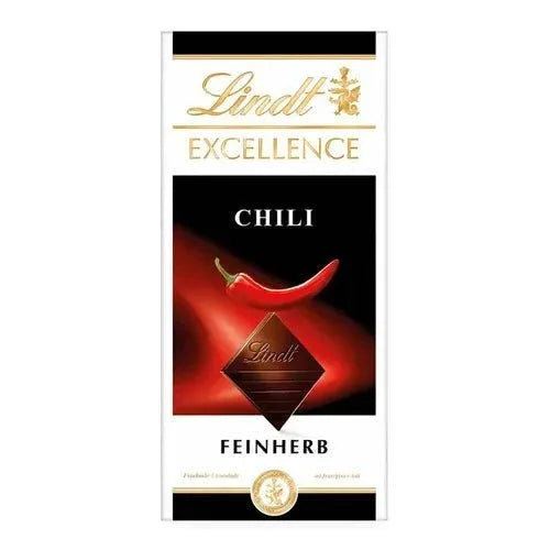 Lindt Excellence Chili Schokolade 100g Tafel - Schokobote.de