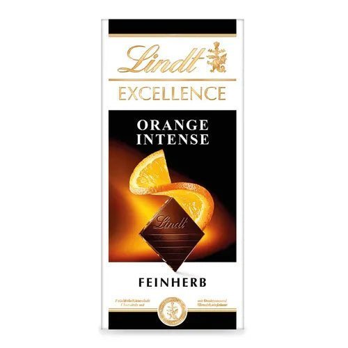 Lindt EXCELLENCE Orange Intense, 100g - Foodtrade-Handel.de