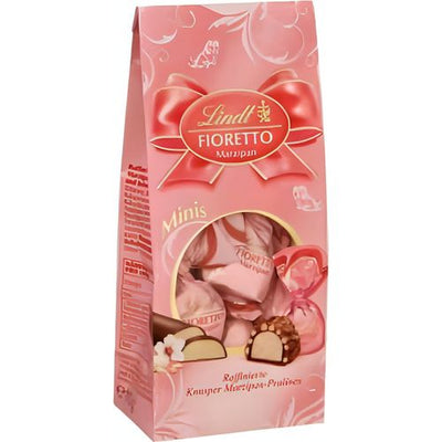 Lindt Fioretto Minis Marzipan - Knusper Pralinen 115 Gramm - Foodtrade-Handel.de