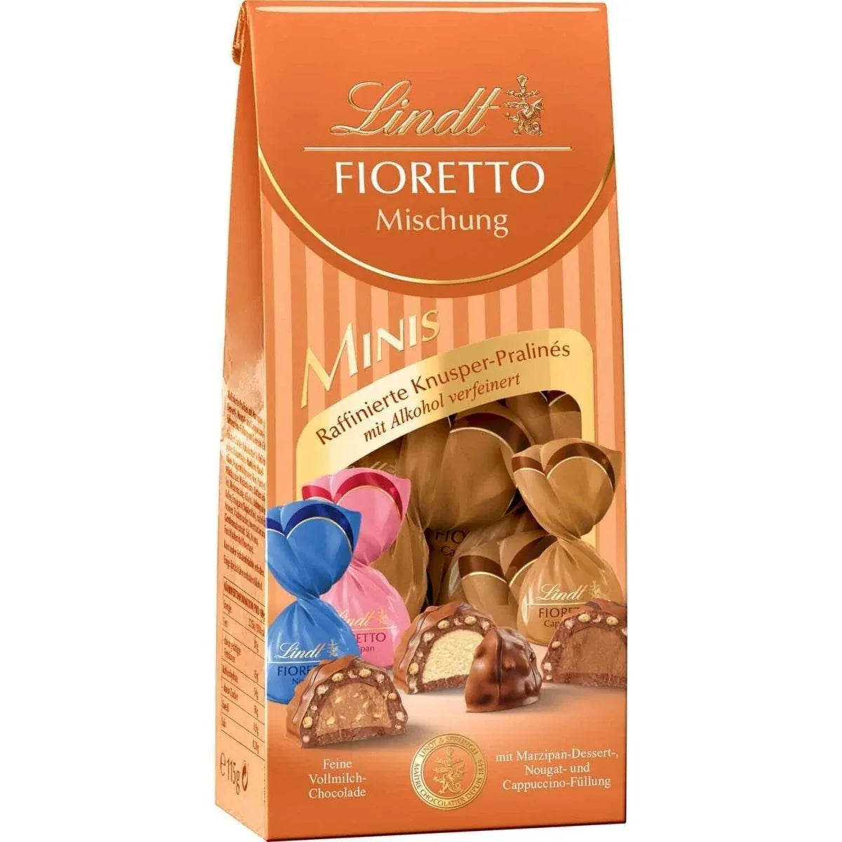 Lindt Fioretto Minis Mischung 115g - Schokobote.de
