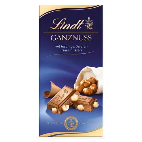 Lindt Ganznuss Schokolade 100g Tafel - Foodtrade-Handel.de