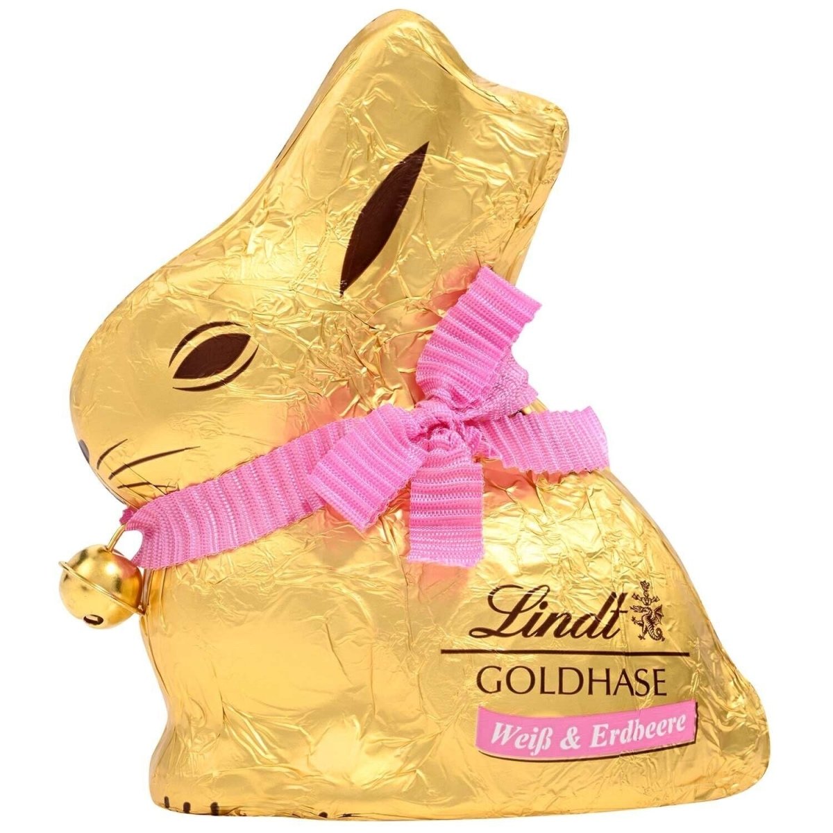 Lindt Goldhase Weiße Schokolade & Erdbeere 100g - Foodtrade-Handel.de