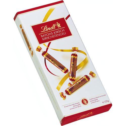 Lindt Kirsch-Stengeli, Schokoladen-Sticks, 125g Packung - Schokobote.de