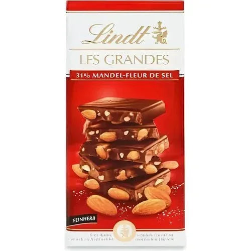Lindt LES GRANDES Salz-Mandel, 150g - Schokobote.de