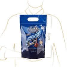 Lindt LINDOR Kugel Beutel Dunkle Mischung Pralinés Beutel 80 Kugeln 1 kg - Schokobote.de