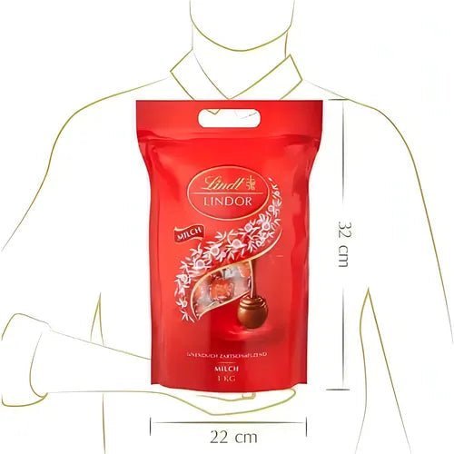 Lindt LINDOR Kugel Beutel Milch, 1000g - Foodtrade-Handel.de