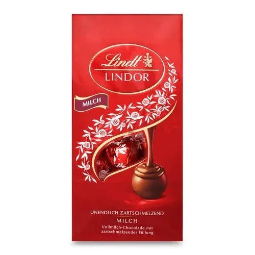 Lindt LINDOR Kugel Beutel, Milch, 137g - Schokobote.de