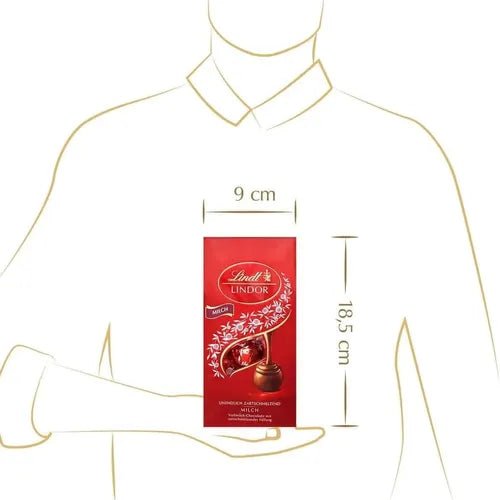 Lindt LINDOR Kugel Beutel, Milch, 137g - Foodtrade-Handel.de