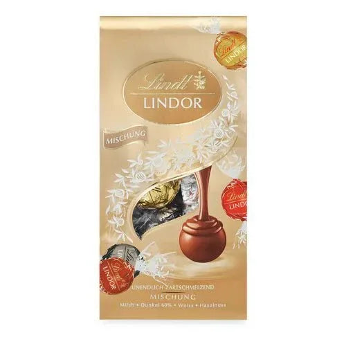 Lindt LINDOR Kugel Beutel Mischung, 137g - Schokobote.de