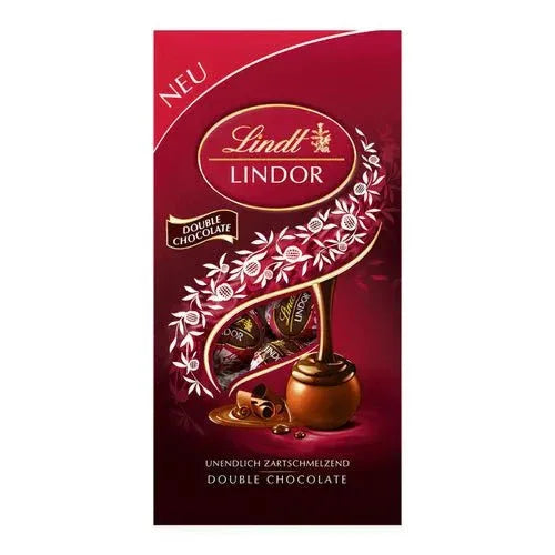 Lindt Lindor Kugeln Double Chocolate, 137g - Schokobote.de
