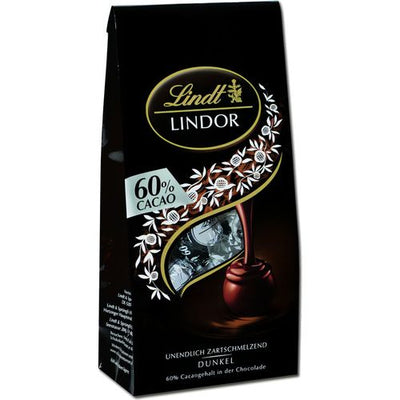 Lindt Lindor Kugeln extra Dunkel, Dark, 136g Beutel - Foodtrade-Handel.de