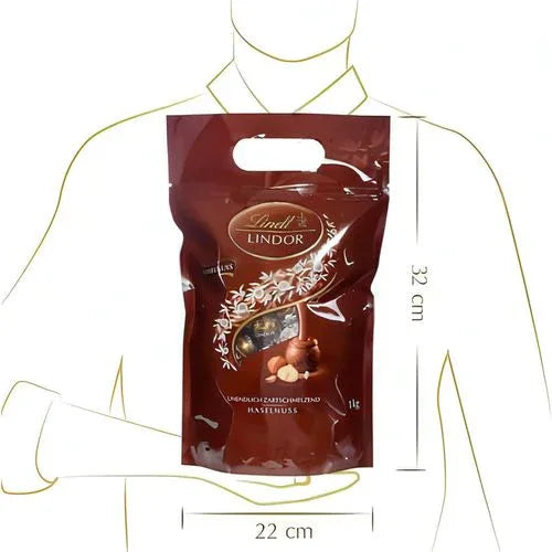 Lindt Lindor Kugeln Haselnuss, 1000g - Schokobote.de