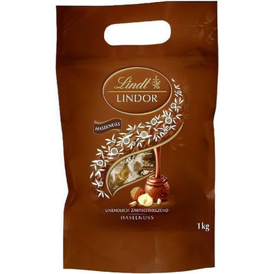 Lindt Lindor Kugeln Haselnuss, 1000g - Foodtrade-Handel.de