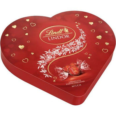 Lindt Lindor Kugeln Herzbox Milch 325g - Foodtrade-Handel.de