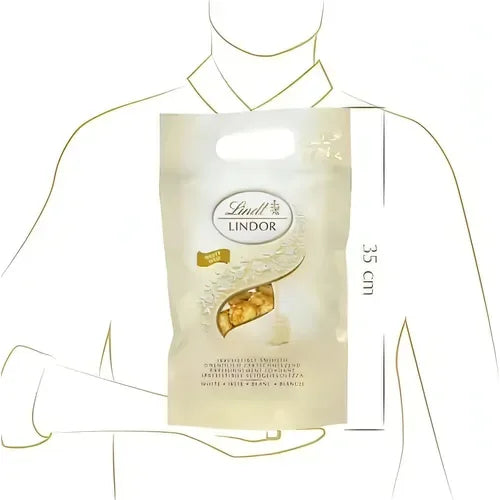 Lindt Lindor Kugeln Weiß, 1000g - Schokobote.de
