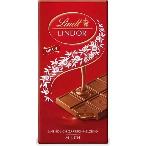 Lindt Lindor Milch unendlich Zartschmelzende Schokolade 100g - Foodtrade-Handel.de