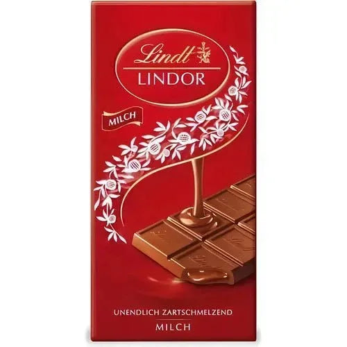 Lindt Lindor Milch 9x 100g MHD: 03/26 - Schokobote.de