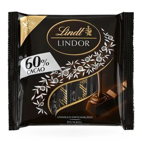 Lindt Lindor Stick Multipack 60% 4x 25g - Schokobote.de