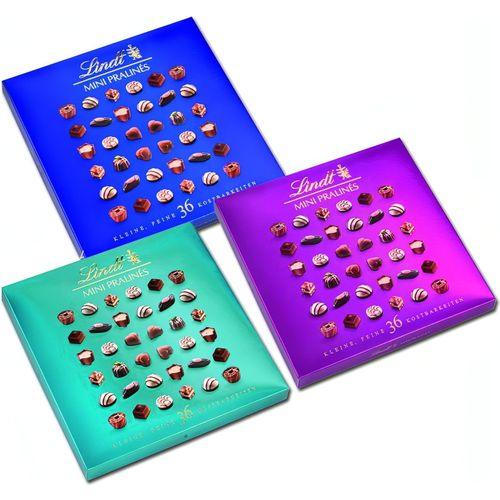 Lindt Mini Pralines Mischung 180g Packung - Schokobote.de