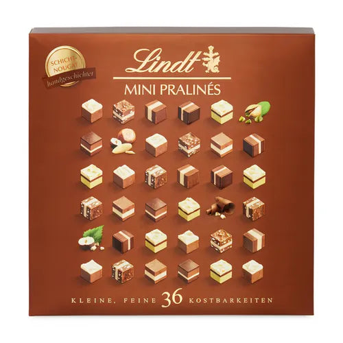 Lindt Mini Pralinés Schicht-Nougat, 165g, 1er Pack - Foodtrade-Handel.de