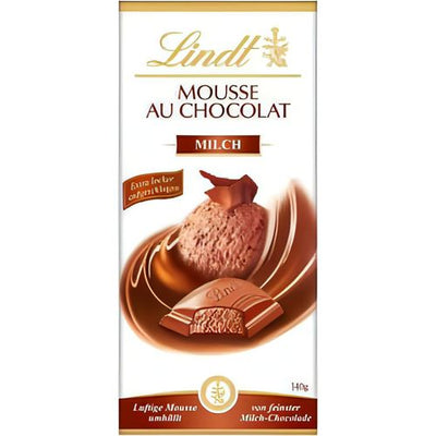 Lindt Mousse au Chocolat Milch, Schokolade, 140g - Foodtrade-Handel.de