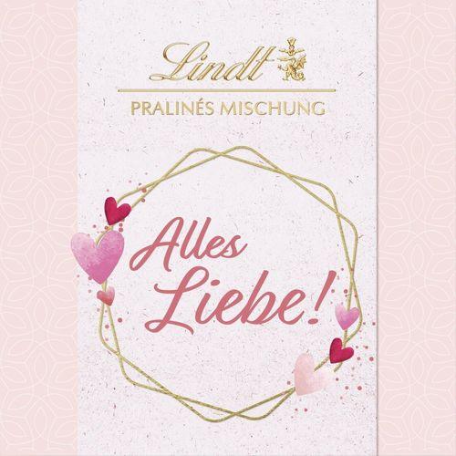 Lindt Pralines Persönliche Liebe Botschaft verschiedene Sorten 180g - Schokobote.de
