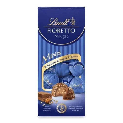 Lindt Schokolade - FIORETTO Minis Nougat - Pralinen Haselnuss, 115g - Schokobote.de