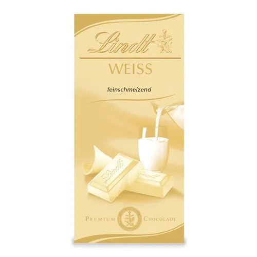 Lindt Tafelschokolade weiss feinschmelzend der Klassiker 100g - Foodtrade-Handel.de