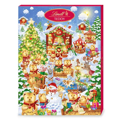 Lindt TEDDY Wimmelbild Adventskalender, 265g - Foodtrade-Handel.de